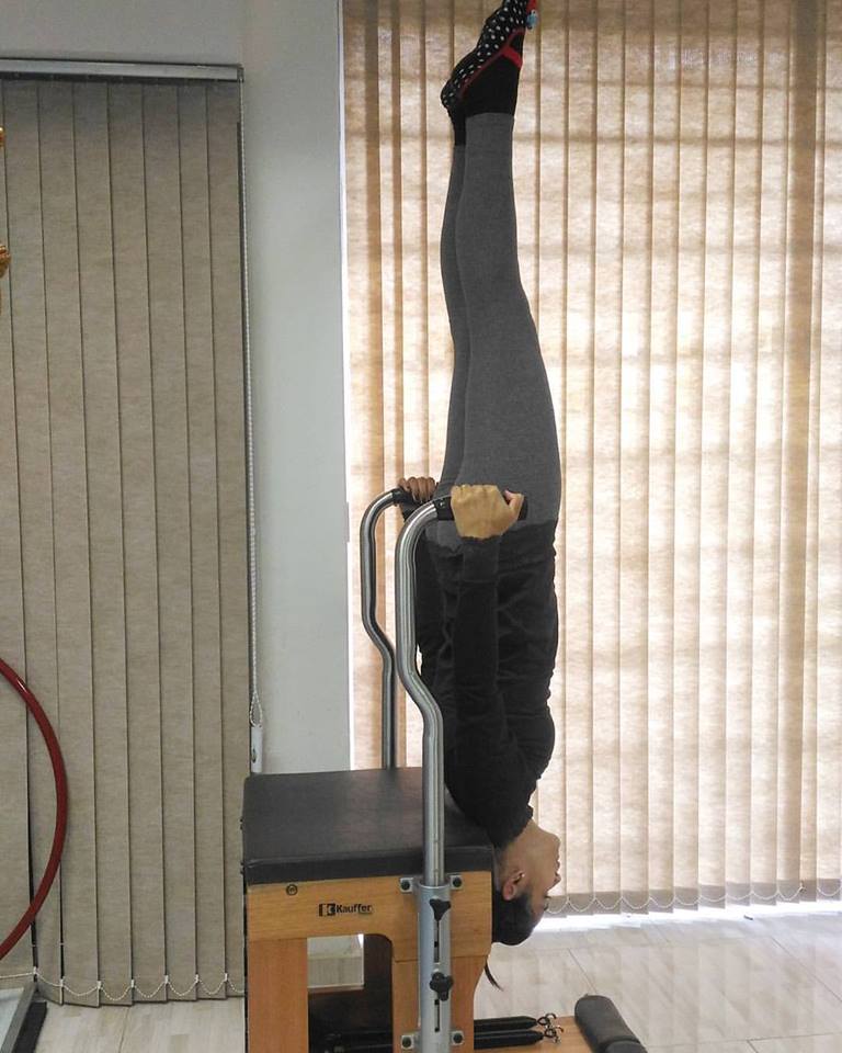 Step Chair da Kauffer Pilates - Equipamentos de Pilates de qualidade