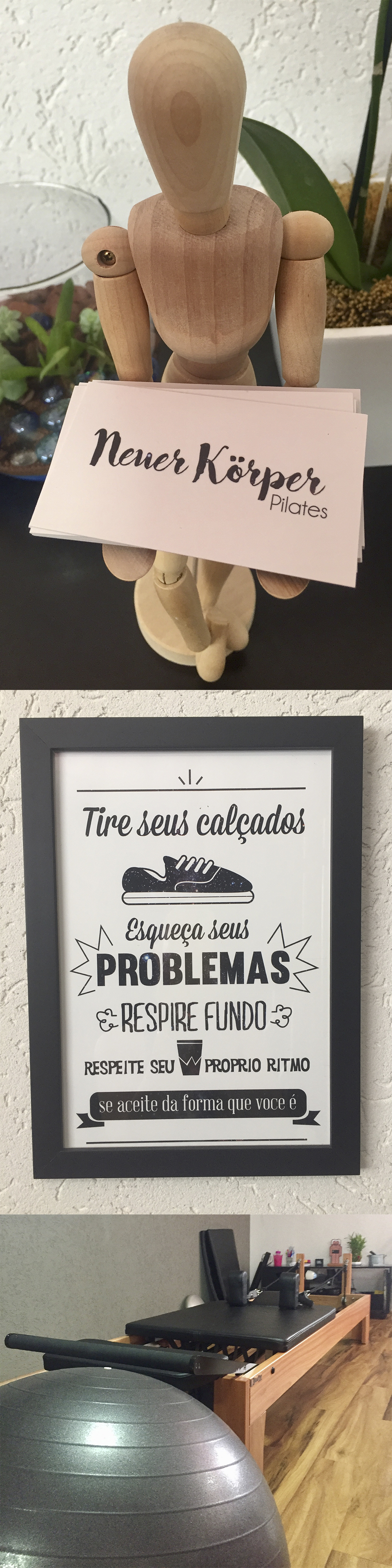 Studio de pilates em academia