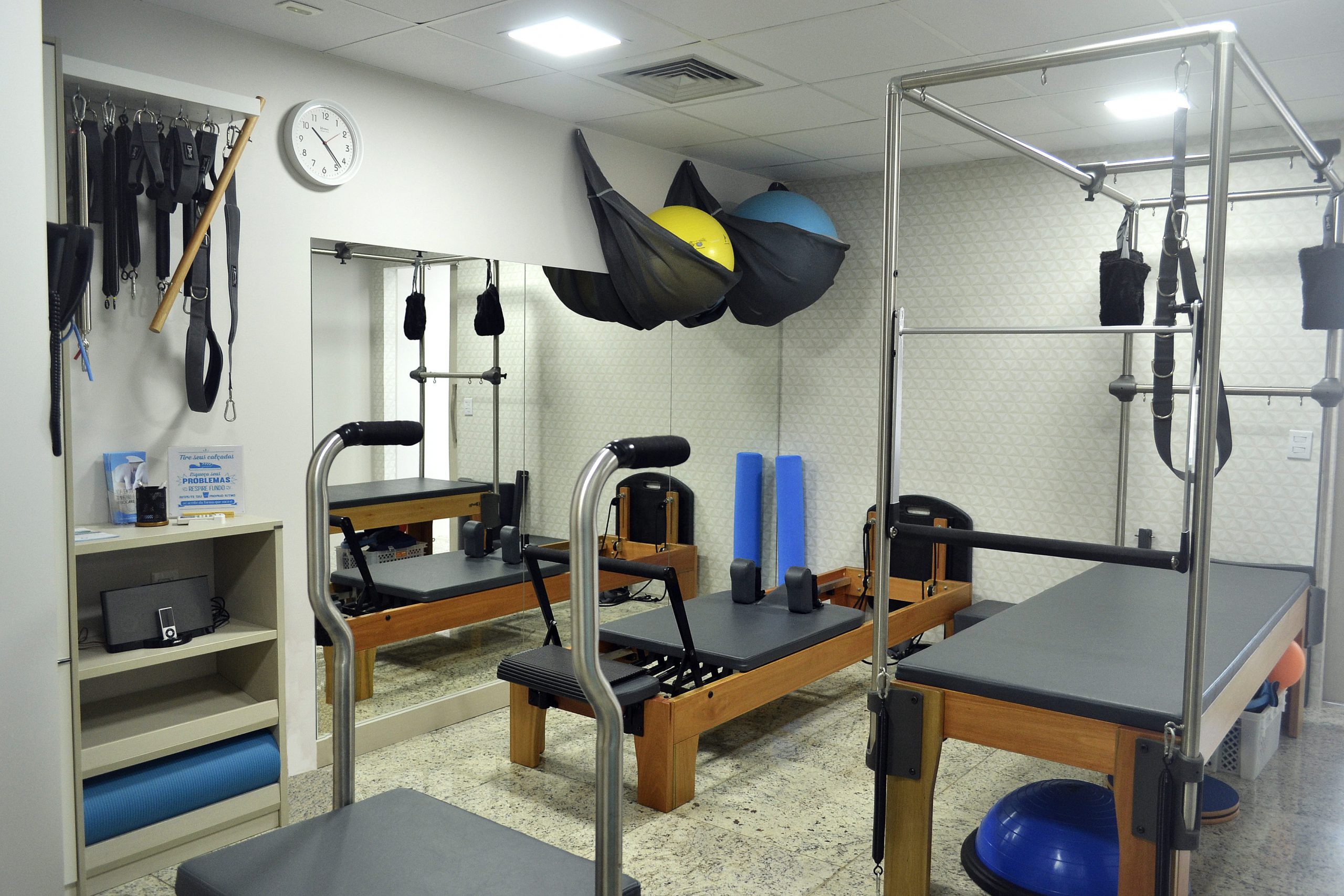 Studio de pilates pequeno