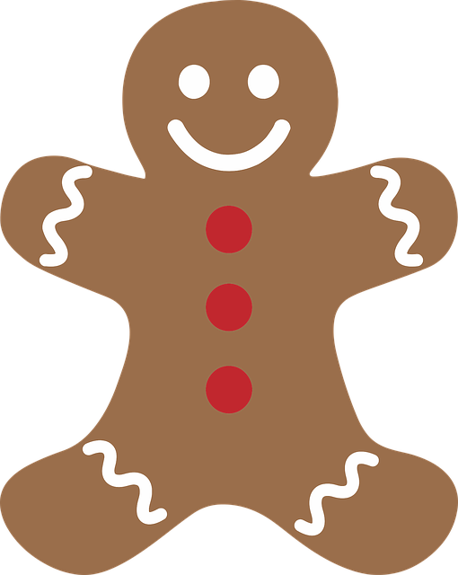 Biscoito de natal para espaço de pilates