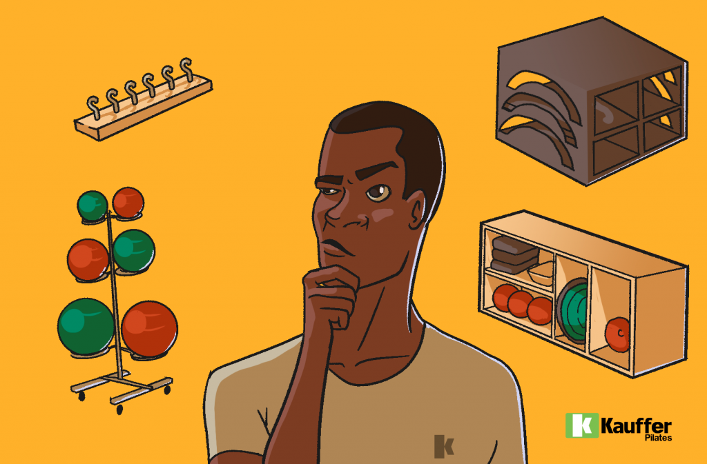 Móveis para studio de pilates