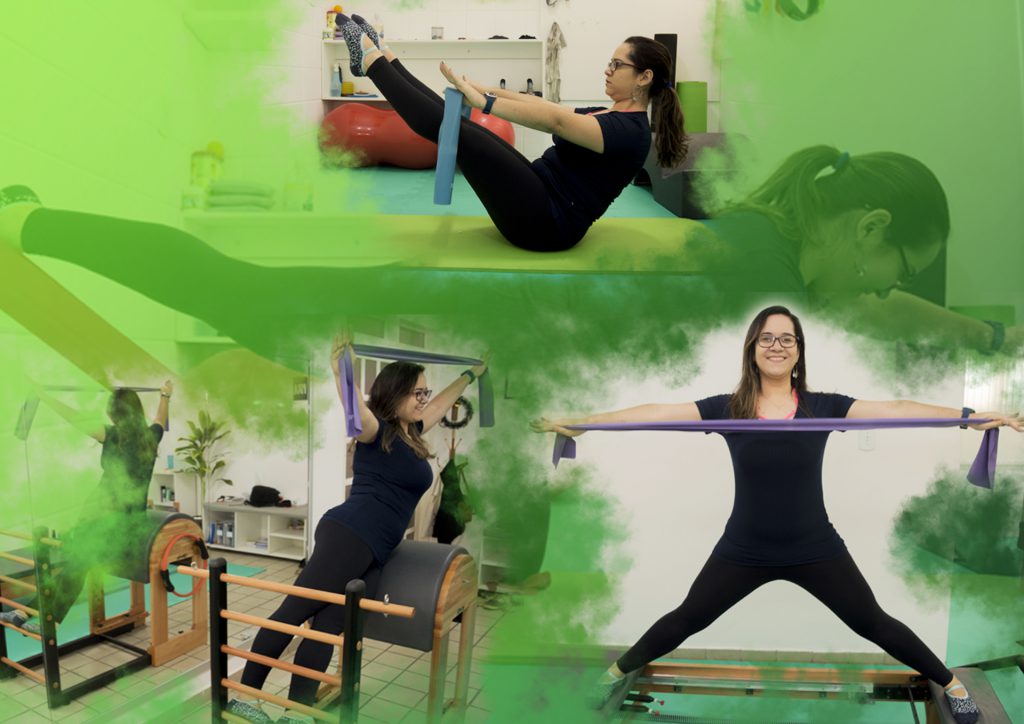 Faixa elástica para exercícios