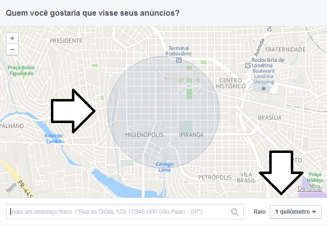Facebook Ads para estúdios de pilates - Raio
