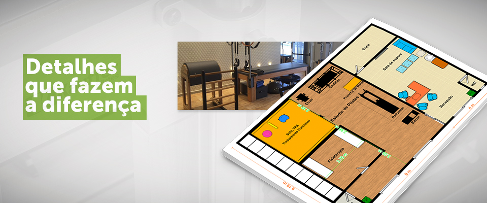 Equipamentos de pilates Kauffer Pilates Criação de Layout gratuito para estúdios de pilates - Kauffer Pilates